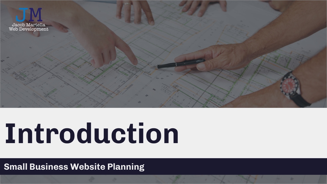 Introduction to Small Business Website Planning