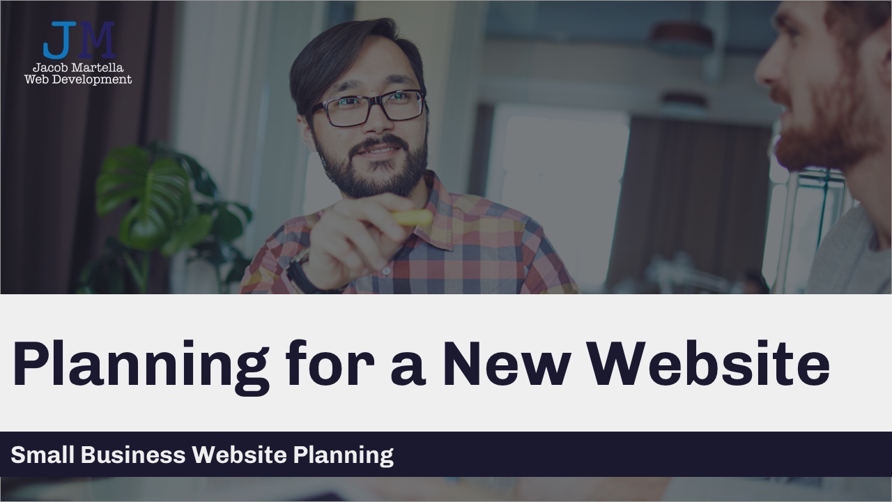 Planning for a New Website