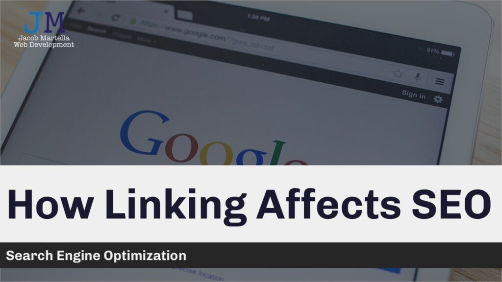 How linking affects SEO