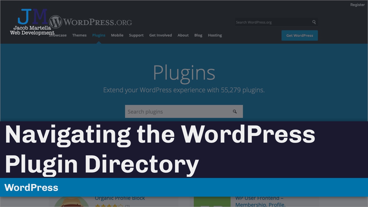 Navigating the WordPress Plugin Directory