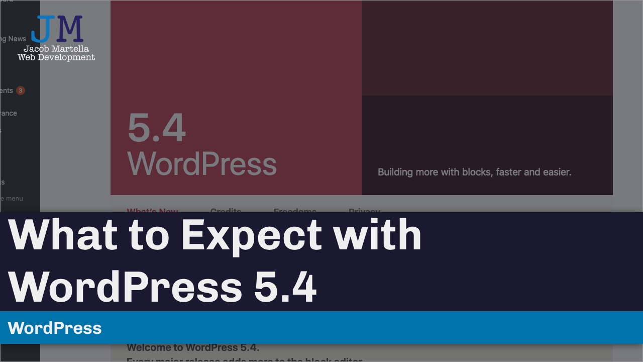 What to Expect with WordPress 5.4